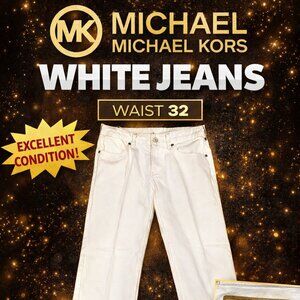 Michael Kors White Jeans
